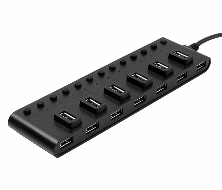 H359 USB 3.0 4 Ports + USB 2.0 9 Ports Hub with Switch